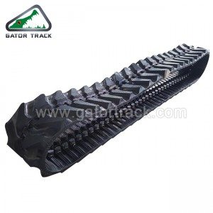 China Wholesale OEM Titan Attachment Mini Excavator Reinforced Rubber Track To Protect Road
