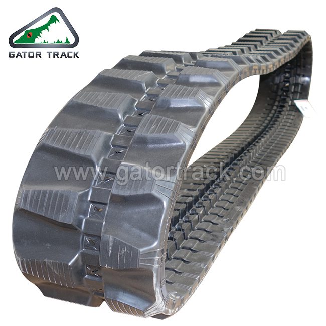 Track Karet 250×48.5k Mini Excavator Track Gambar Unggulan