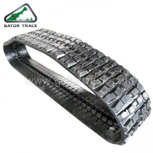 Factory Outlets Low Price Heavy Strength Excavator Machinery Part 400X72.5wx74 Crawler Rubber Track